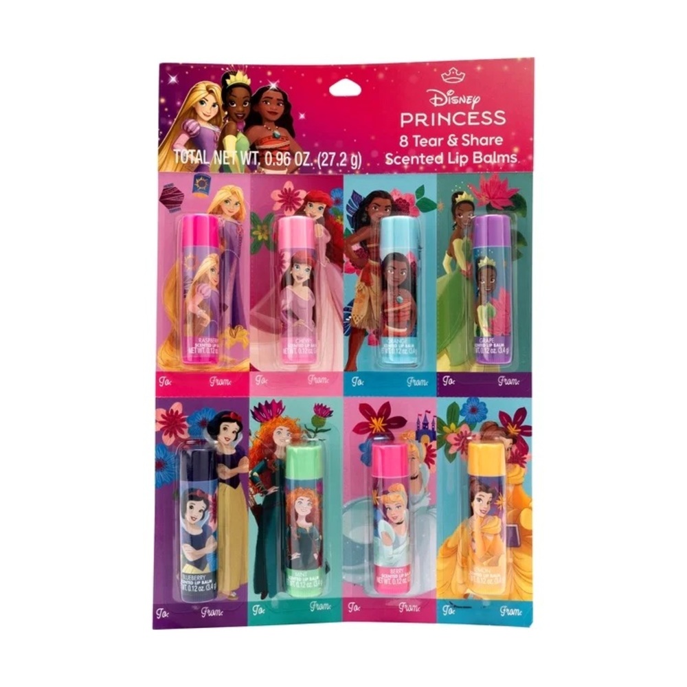 Disney Princess Tear & Share Scented Lip Balm